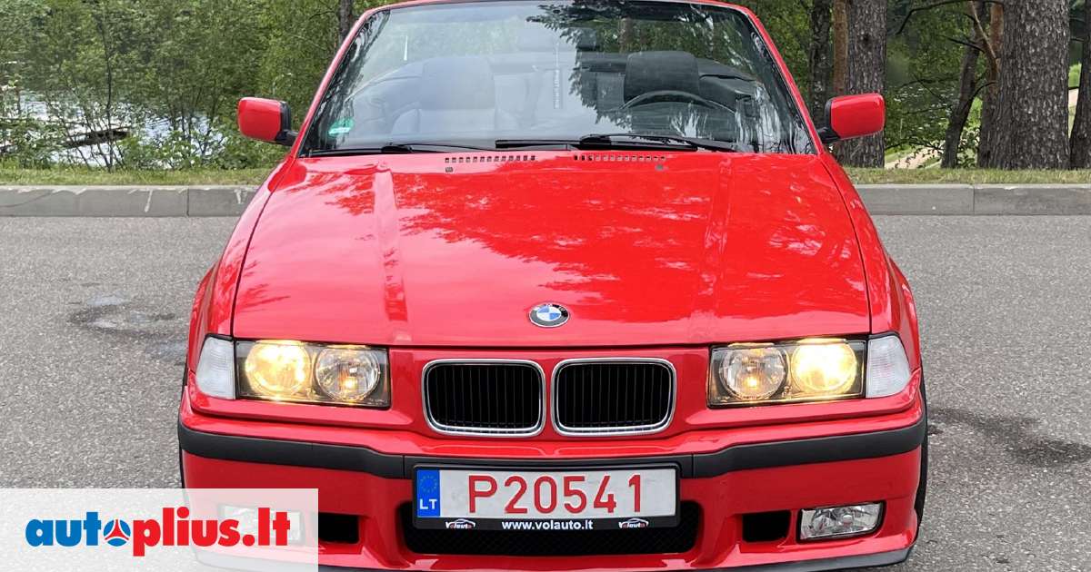 BMW 320, 2.0 l., kabrioletas 1997 m., | A26028958