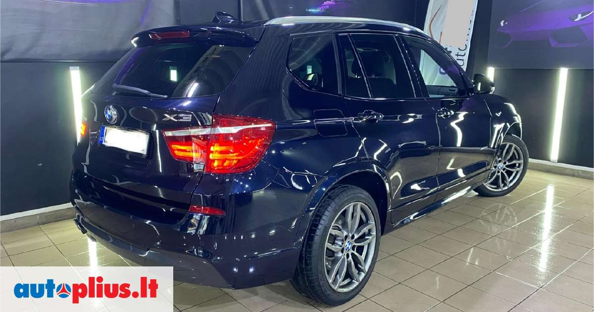 Bmw X3, 3.0 L., Visurgājējs   Krosovers 2017 M., 