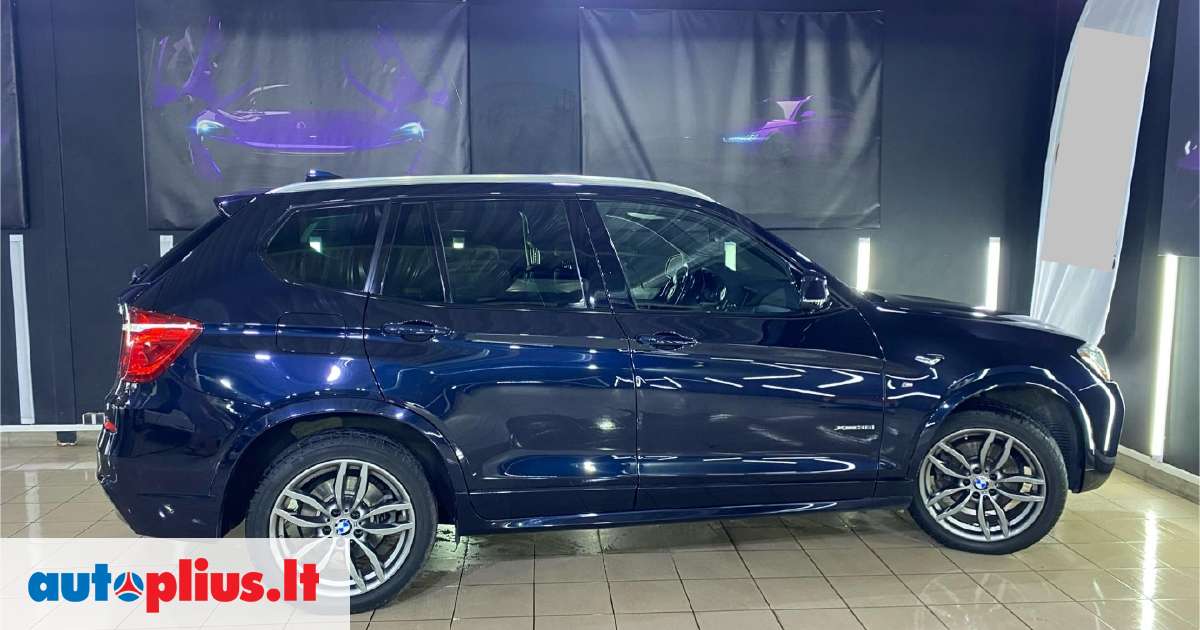 BMW X3, 3.0 l., visurgājējs / krosovers 2017 m., | A26118722