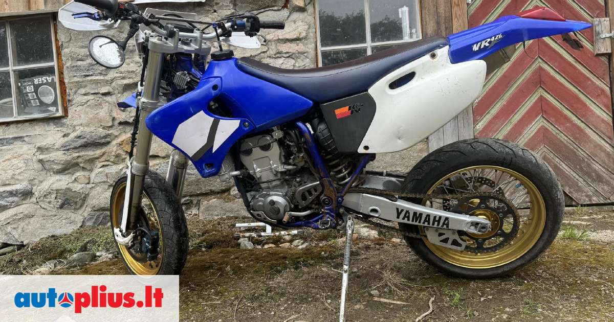 Yamaha WR 426F 426cc, supermoto 2001-12 m., | A26198700