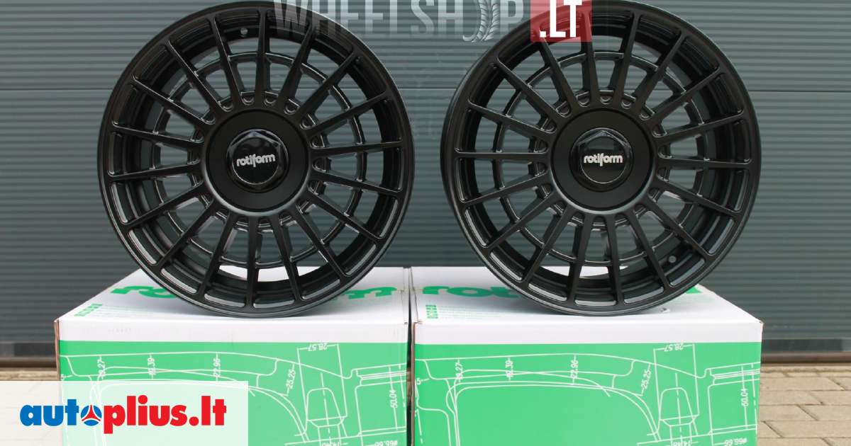 Rotiform R142 LAS-R, lengvojo lydinio, R18 | A26239212