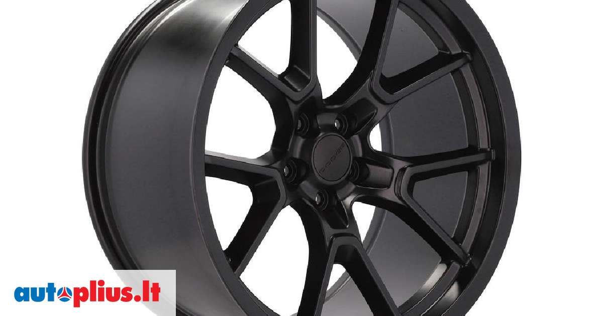 Euro Black R20 Dodge B42 SRT style Satin black, light alloy, R20 | A26267262