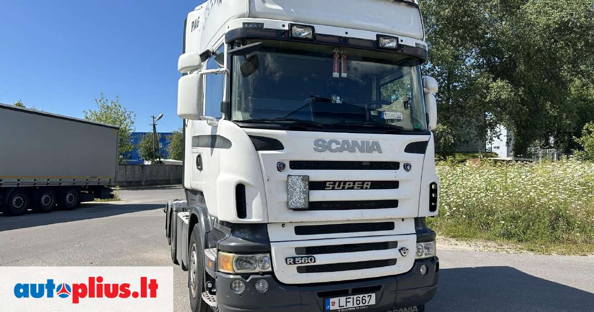 Scania R560, double sleeper 2008-10 m., | A26290118