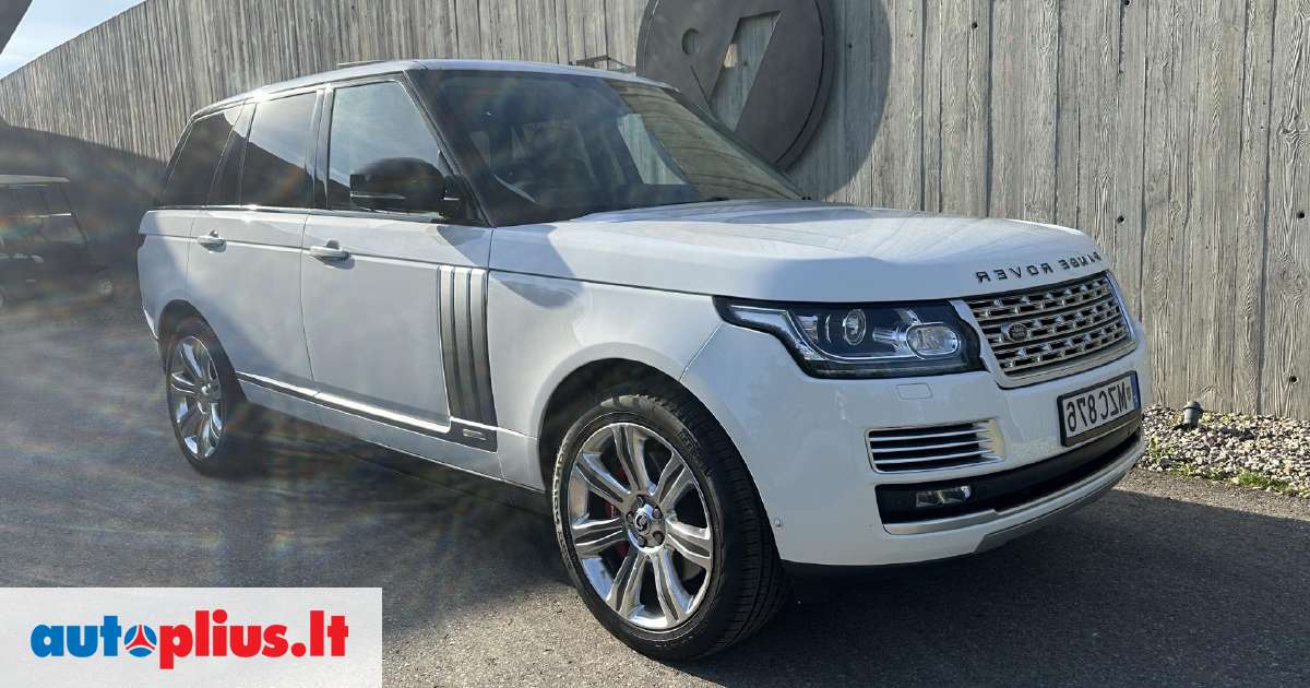 Land Rover Range Rover, 5.0 L., Off-road   Crossover 2014-12 M 