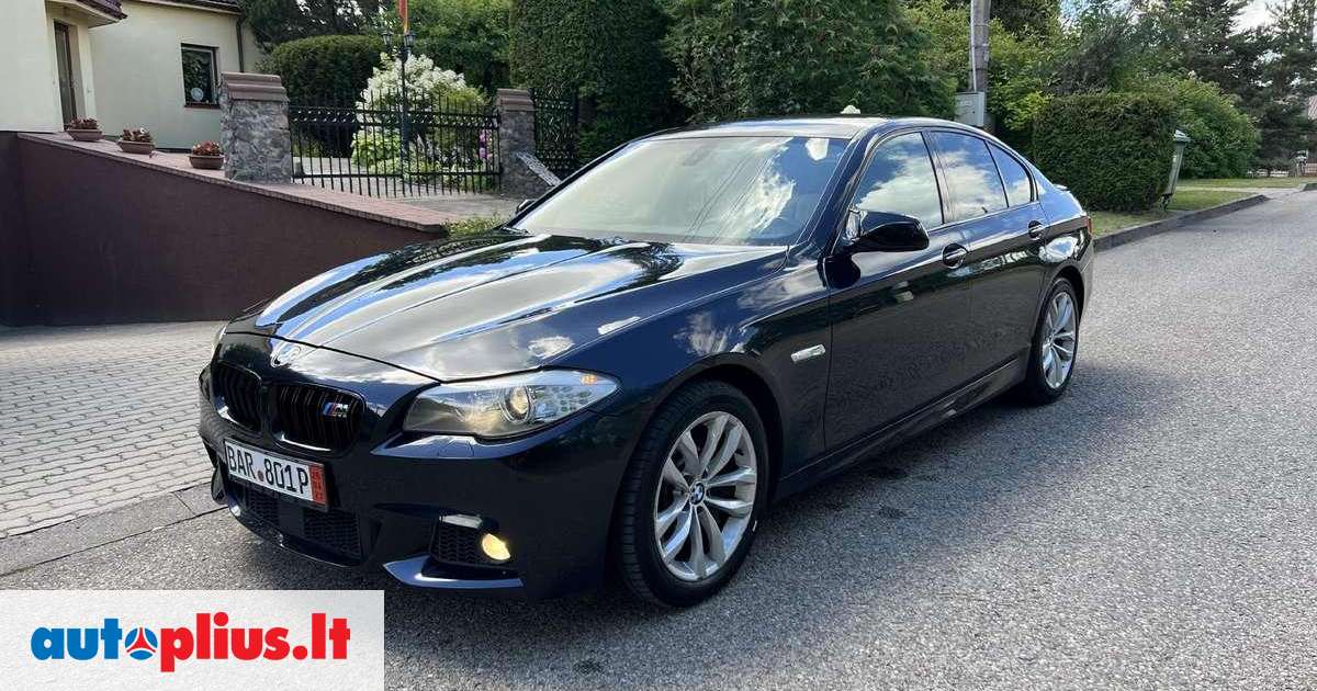 BMW 550, 4.4 l., sedanas 2012-12 m., | A26378104