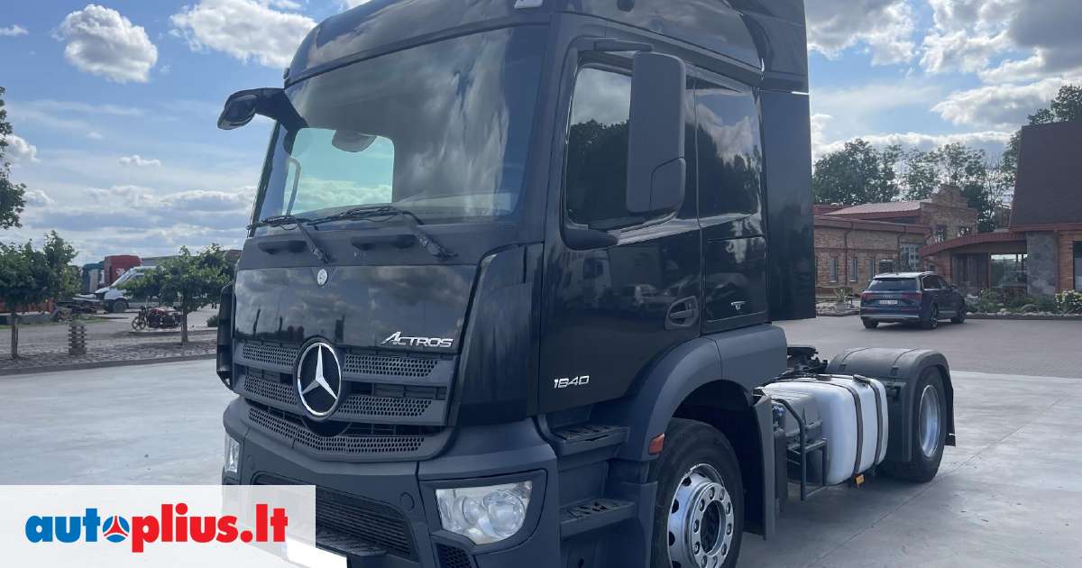 Mercedes Benz Actros Miegamoji Vieta M A