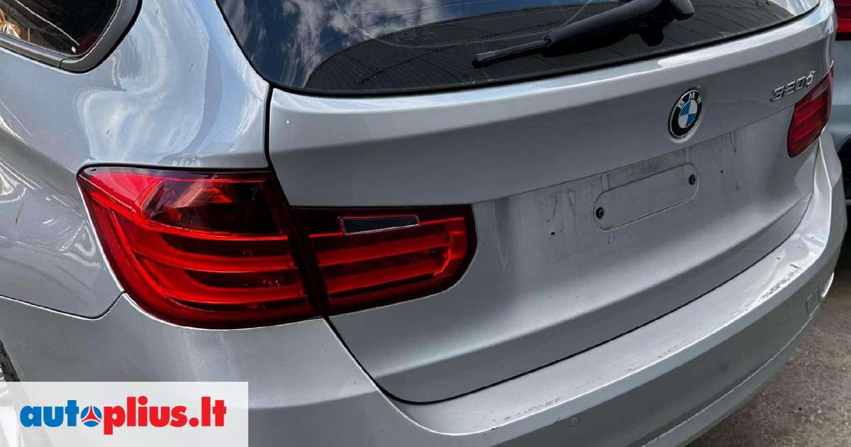 BMW 320 Bmw f31 320d 135kw n47d20c automatas spalva glaciersilber met ...