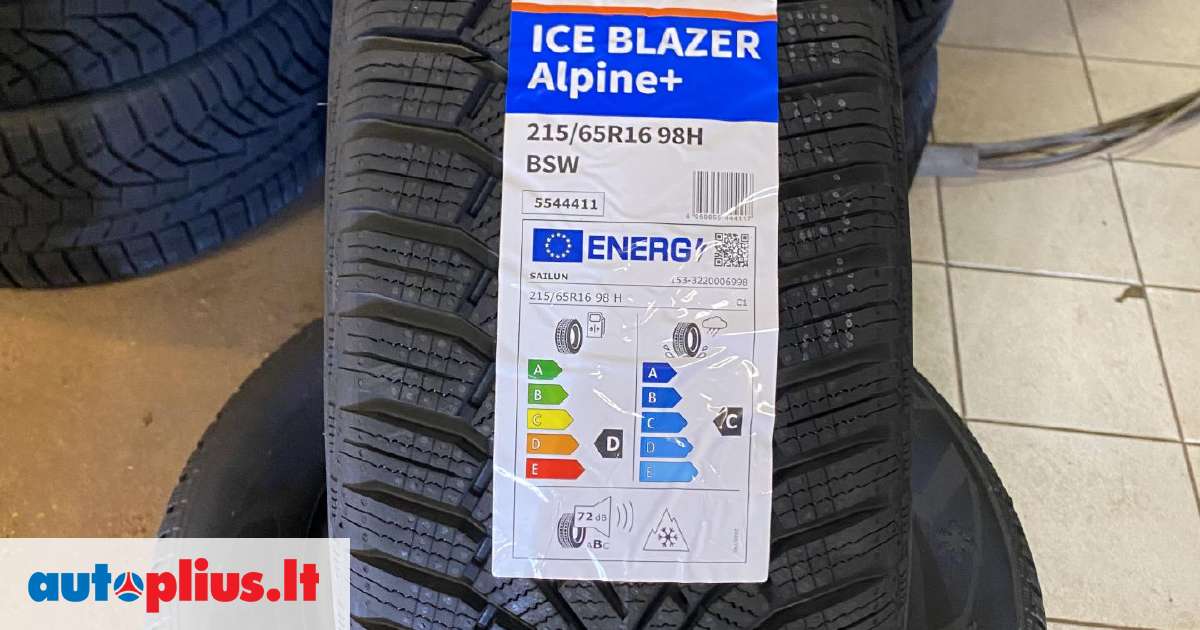 Sailun Alpine+, зимние 215/65 R16 | A26435760