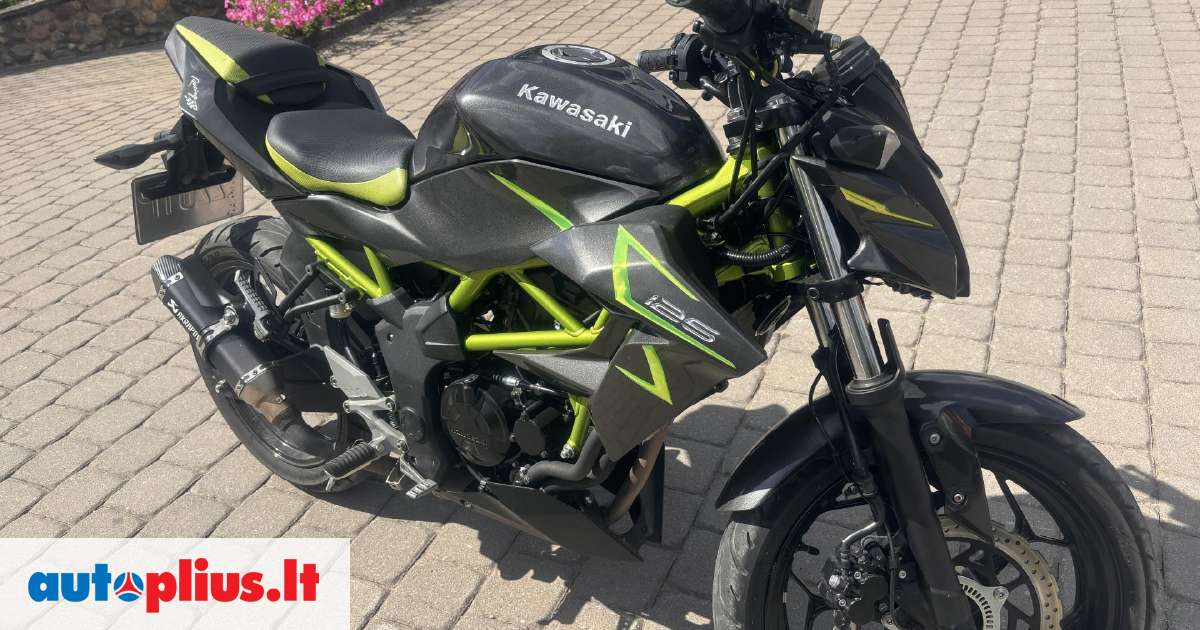 kawasaki 125cc bike