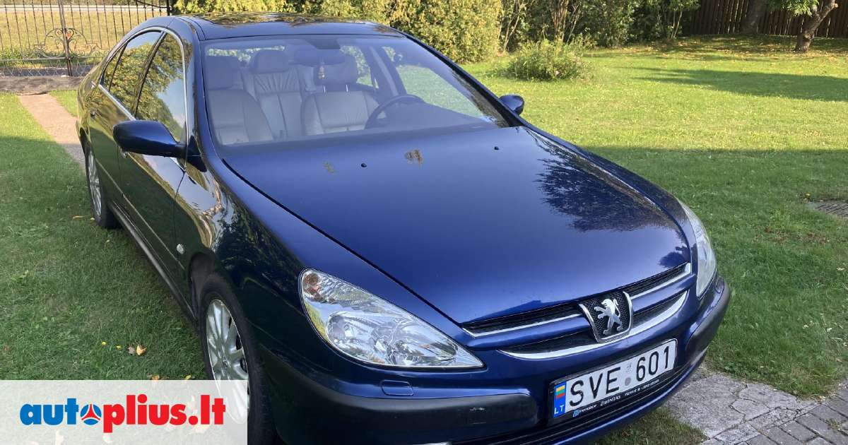 Peugeot 607, 3.0 l., saloon / sedan 2002 m., | A26510986