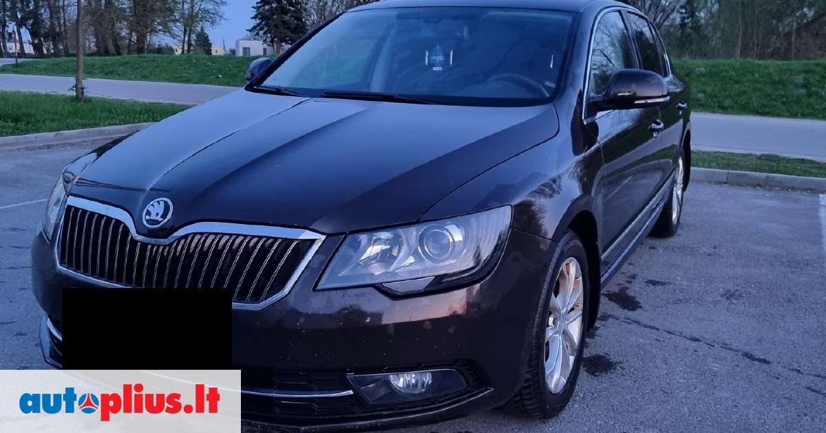 Skoda Superb, 2.0 l., saloon / sedan 2014 m., | A26517400