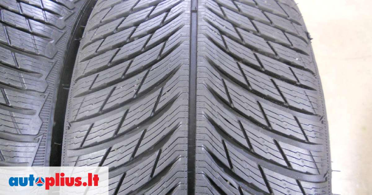 2 Pneus Hiver Michelin Pilot Alpin 5, 245/40R18 97V XL, Occasion, 6 Mm, Référence 14127