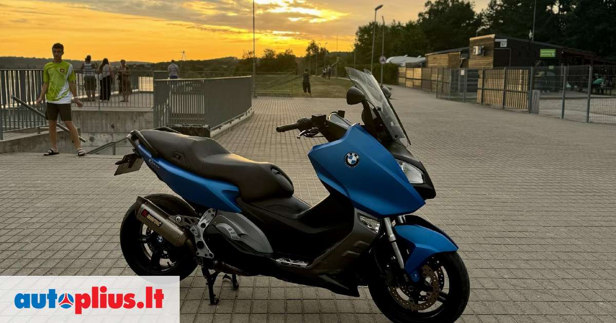 BMW C 600 647cc, touring / sport touring / kelioniniai 2012-08 m ...