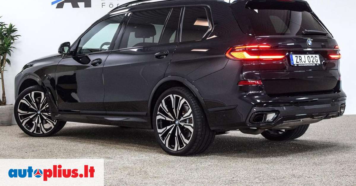 BMW X7, 3.0 l., offroad / crossover 202401 m., A26689739