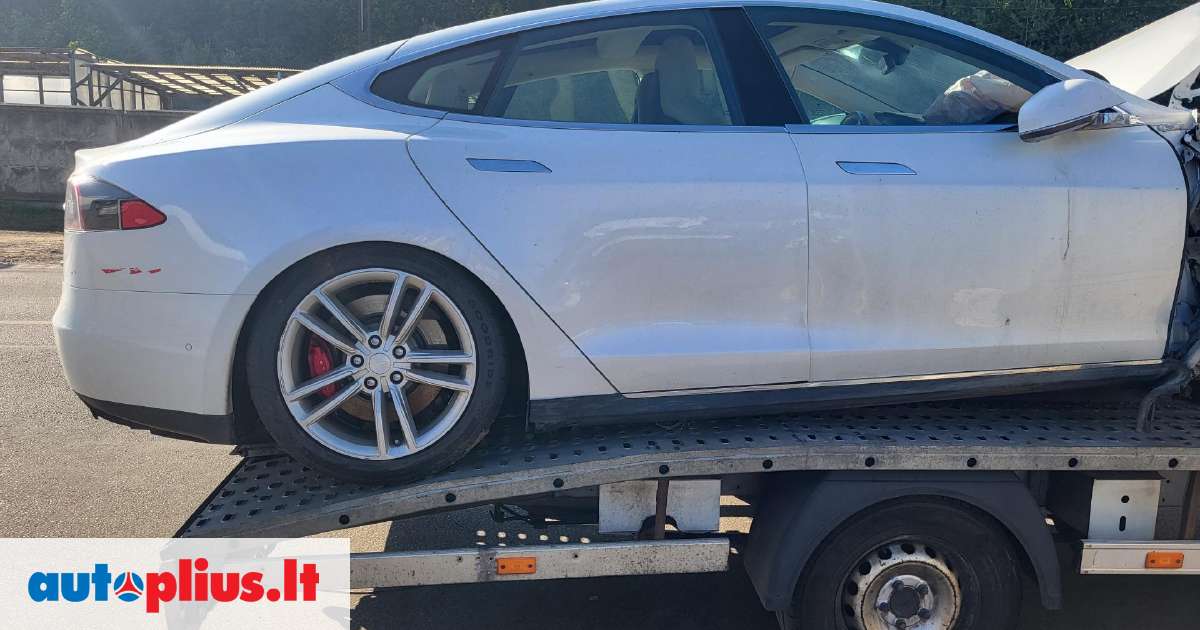 Tesla Model S dalimis 2016-01 m., | A26702283