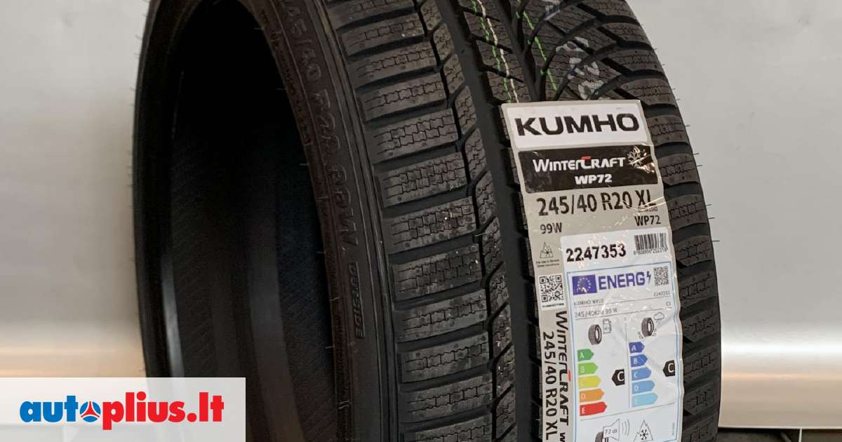 Kumho WinterCraft WP72, winter 245/40 R20 | A26887449