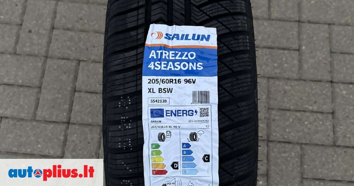 Sailun 4 Seasson, universalios 205/60 R16 | A26926025