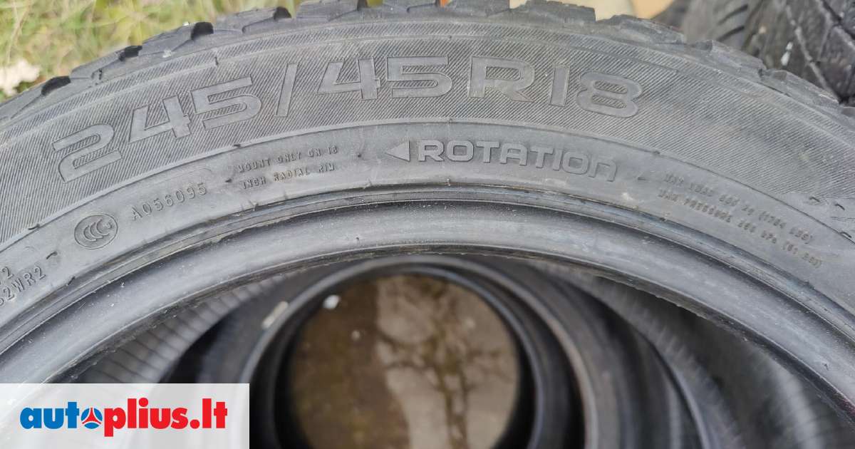 nokian hakkapeliitta 9 245 45 r18 runflat