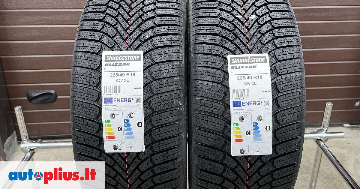 Bridgestone Blizzak 6, зимние 225/40 R18 | A26954921