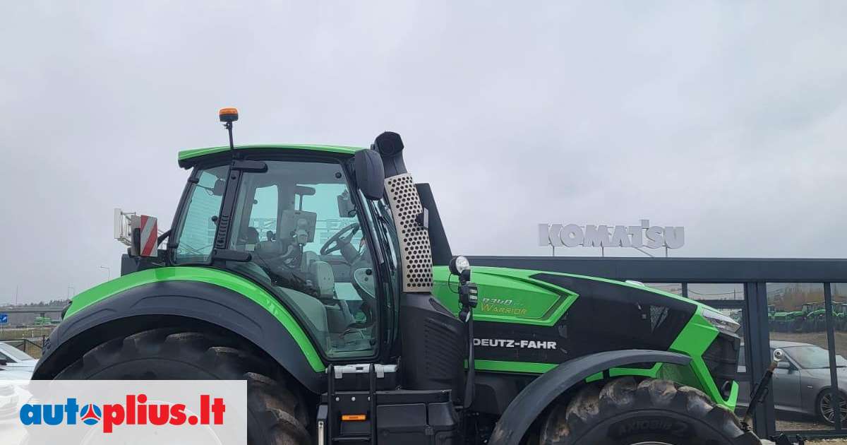 Deutz-Fahr 9340 TTV Agrotron, traktoriai 2023 m., | A27006835