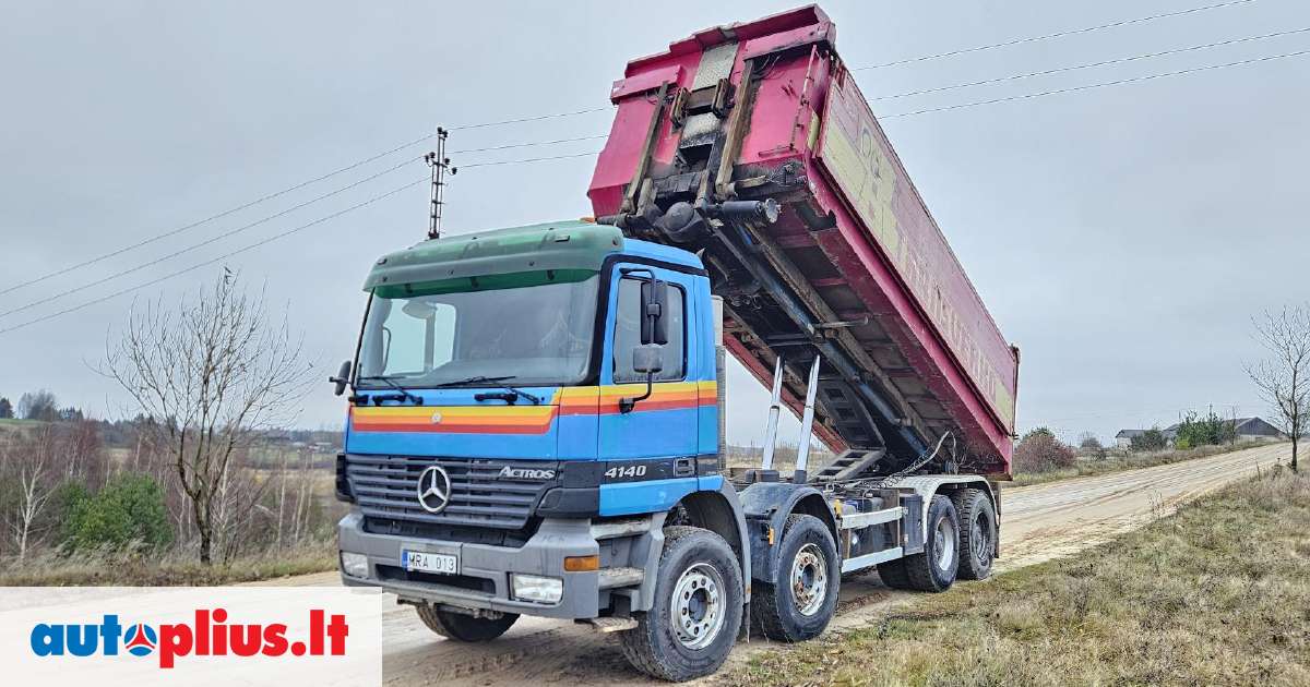 Mercedes Benz Actros Dumpers Tippers M A