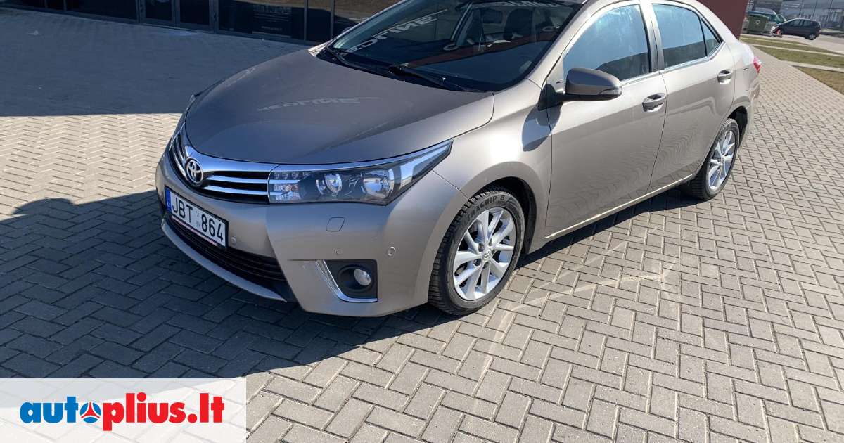 Toyota Corolla L Sedanas M A