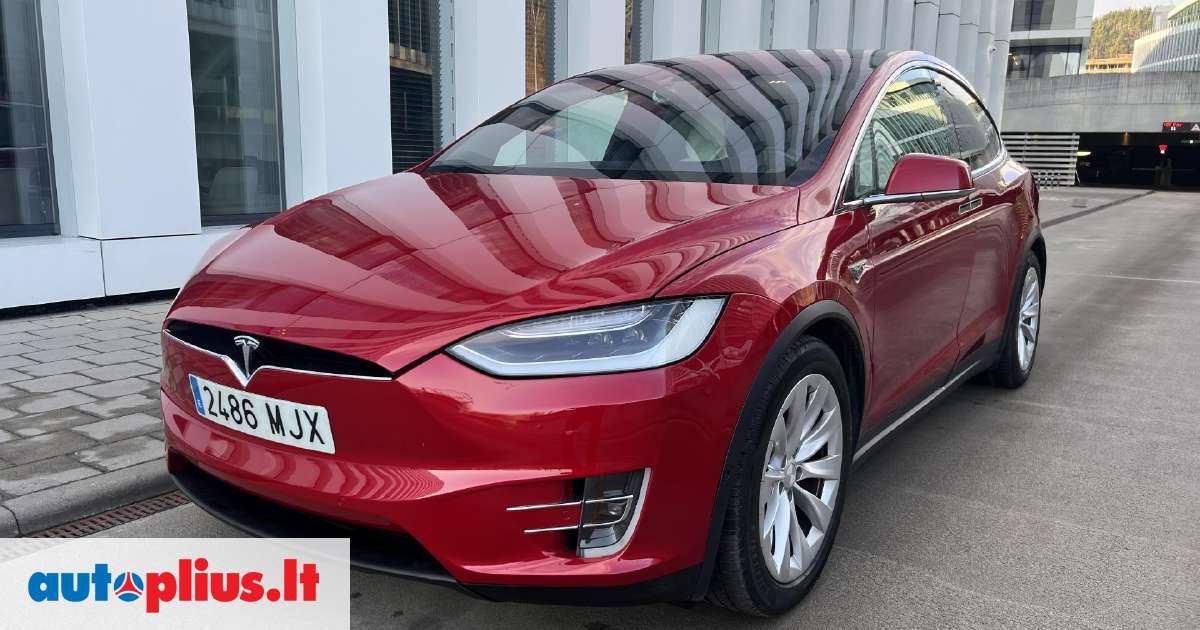 Tesla Model X Kwh Visureigis Krosoveris M A