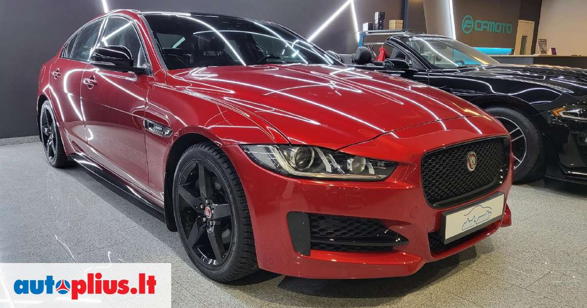 Jaguar XE, 2.0 l., saloon / sedan 2017-05 m., | A27145741