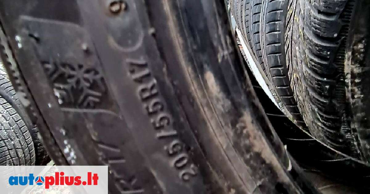 Michelin, žieminės 205/55 R17 | A27171413