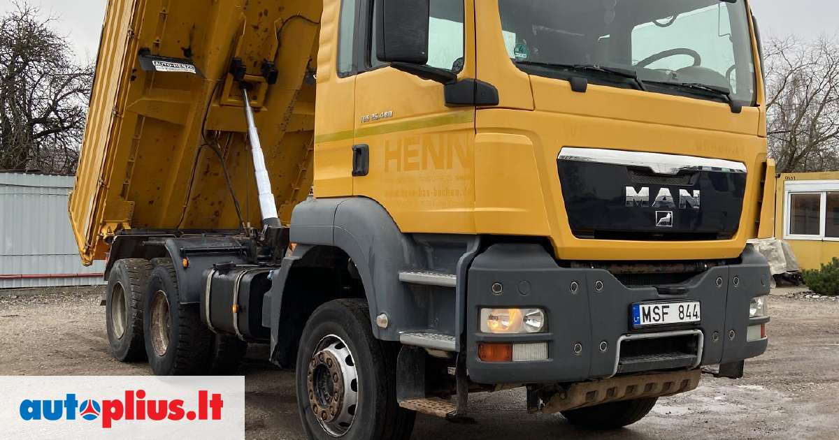 MAN TGS 480, самосвалы 2013-03 m., | A27187251