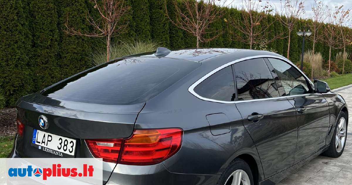 BMW 318 Gran Turismo, 2.0 l., hečbekas 2013-06 m., | A27188053