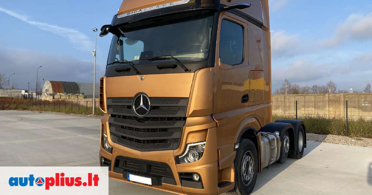 Mercedes Benz Actros Ls X Miegamoji Vieta M