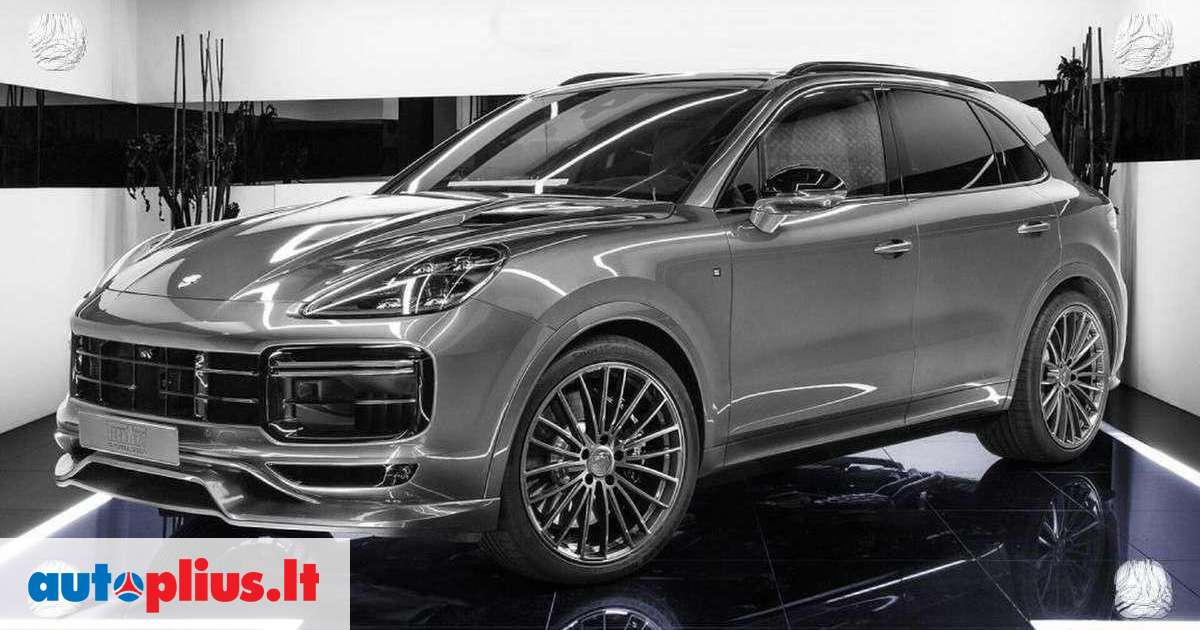 Porsche Cayenne Dalimis Turbo Techart Apdailos Komplektas Pilnas