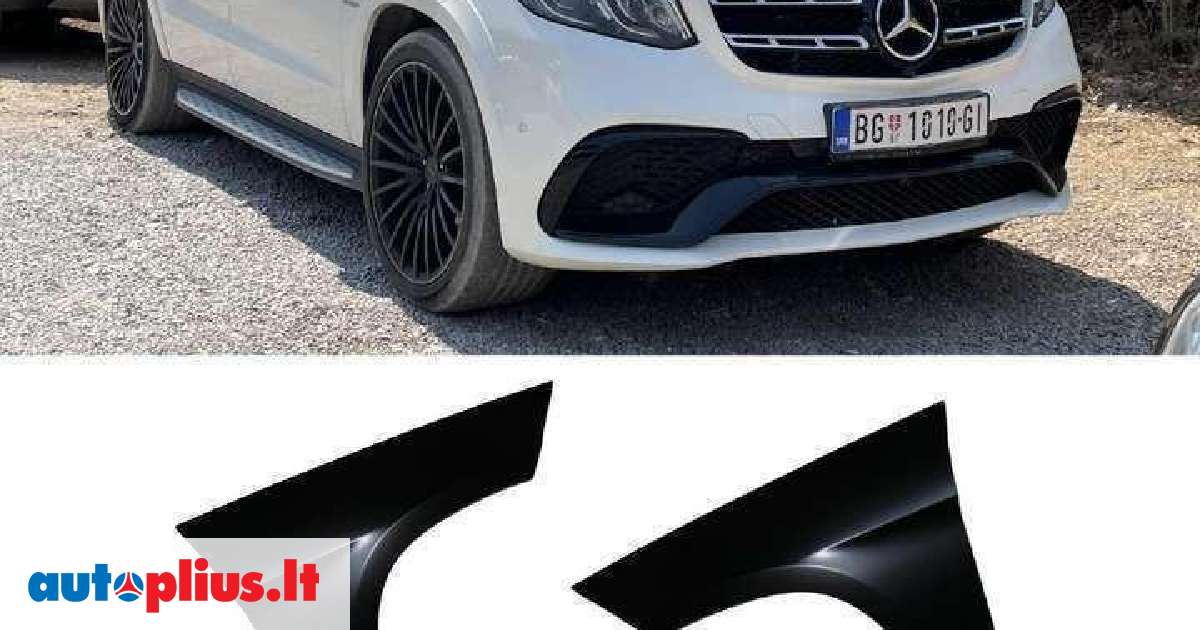 Mercedes Benz Gls Klas Gls Gl X Sparnai Ir Amg Paketo Arkos Pp Auksciausio M