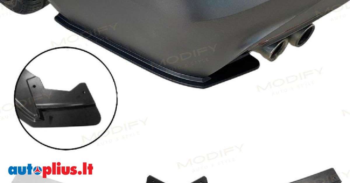 BMW 3 serija Galinio bamperio spliteriai f30 f31 prelci lci
