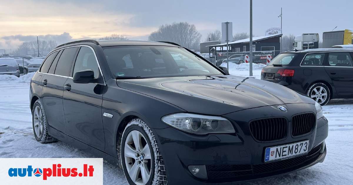 Bmw 520, 2.0 L., Universalas 2011-11 M., 