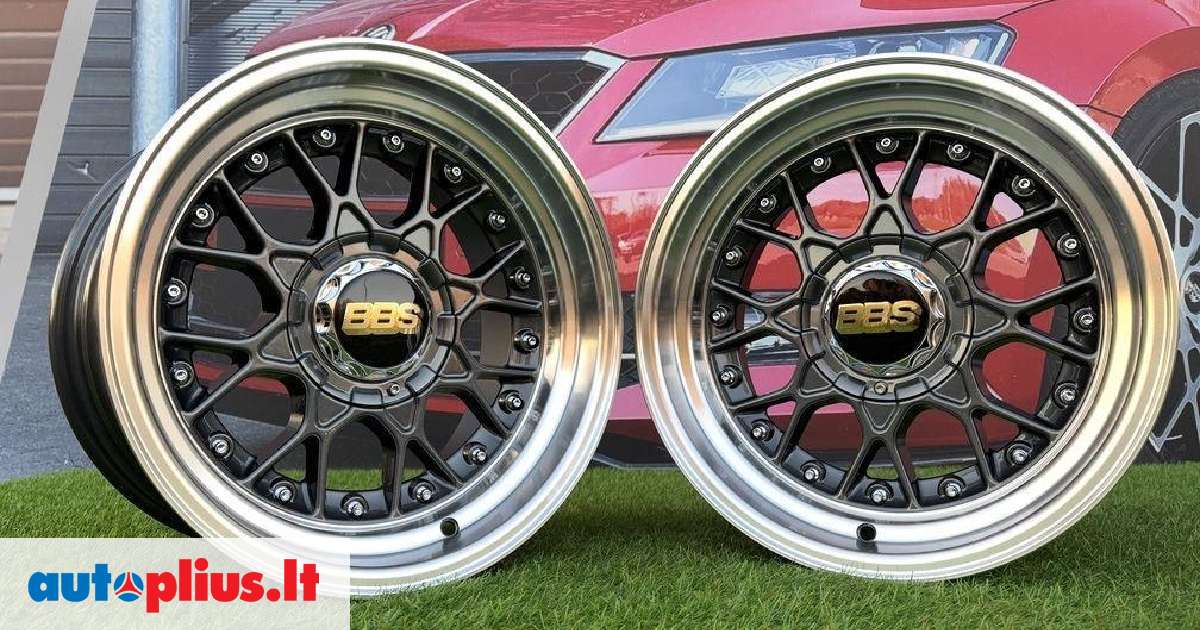 Autowheels BBS RS Style BMW, Audi, JDM, vieglmetāla, R15 | A27361893