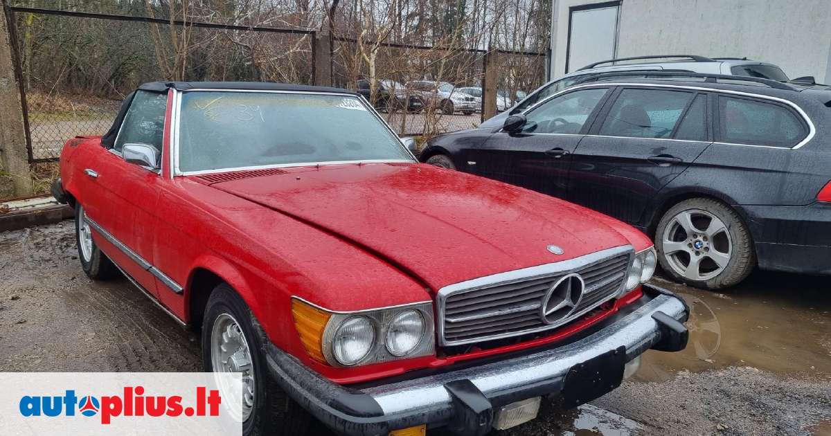 Mercedes-Benz SL450, 4.5 l., Купе (coupe) 1975 m., | A27456189
