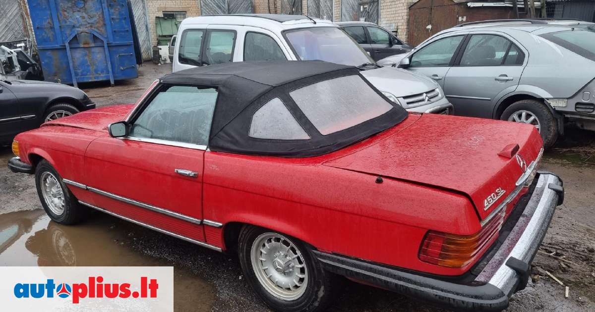 Mercedes-Benz SL450, 4.5 l., Купе (coupe) 1975 m., | A27456189