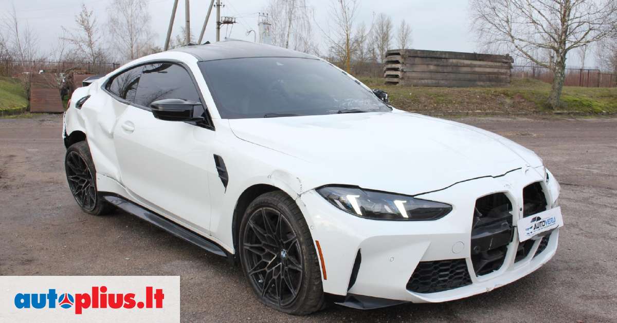 BMW M4 dalimis. G82 lci xdrive competition 2025m ardomas dalimis pl ...