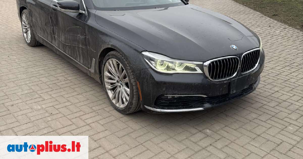 BMW 750, sedanas 2016 m., | A27598573