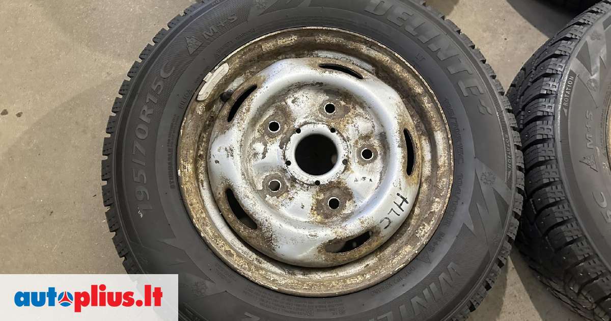 Ford Transit 5x160, стальные штампованные диски, R15 | A27680342