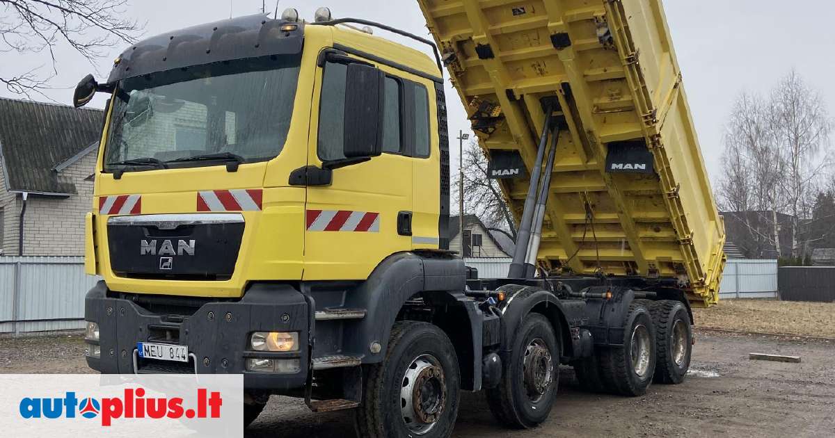 MAN TGS 35.440, самосвалы 2012-01 m., | A27704388