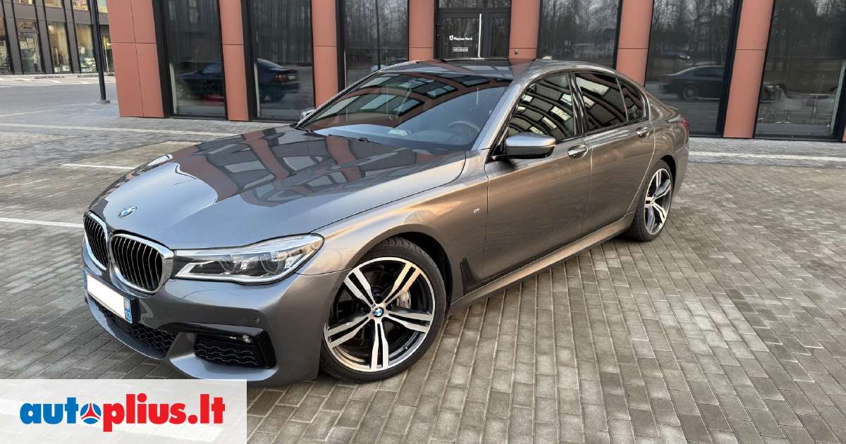 BMW 740, 3.0 l., Седан 2017-09 m., | A27851707