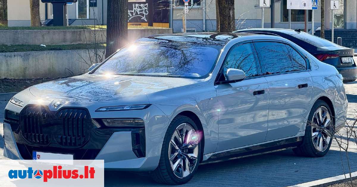 BMW i7, 102 kWh, limuzīns 2023-01 m., | A27893049