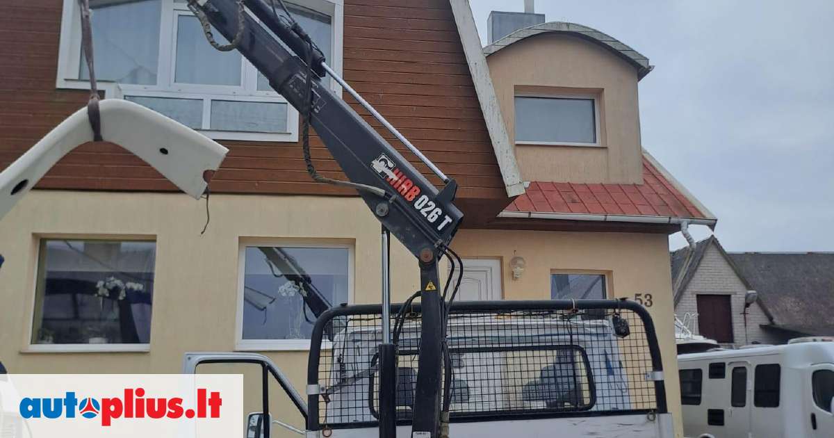 Mercedes-Benz Sprinter, su kranu 2002-08 m., | A27950427