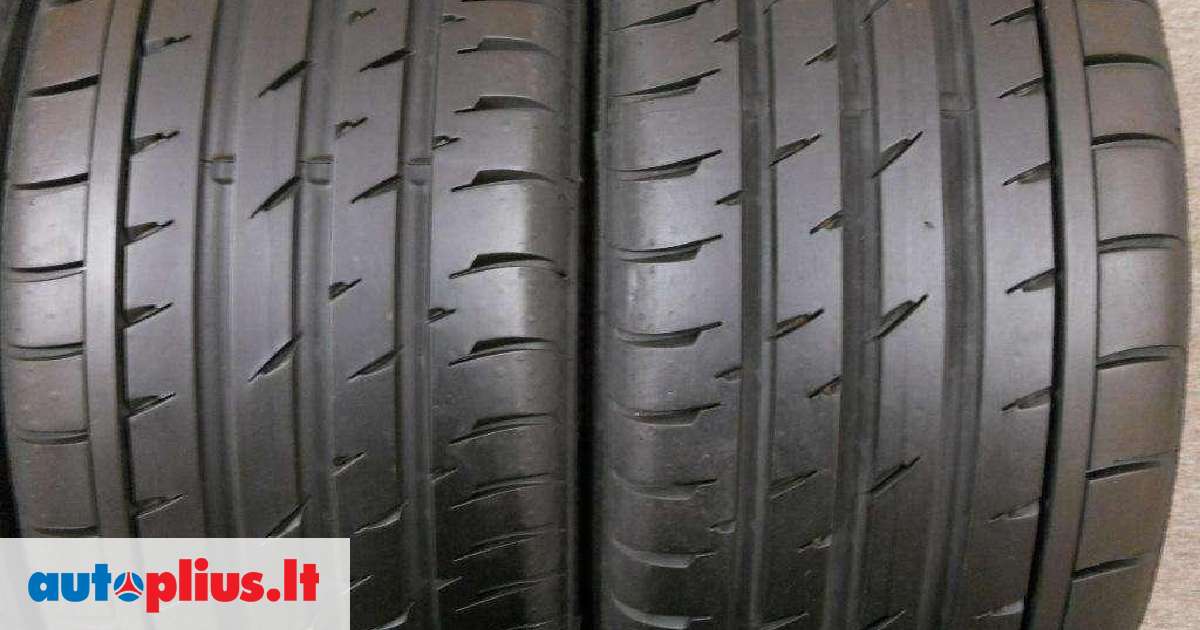 Continental 285.40 255.45 8mm 98% Sport3., летние 285/40 R19 | A27976365