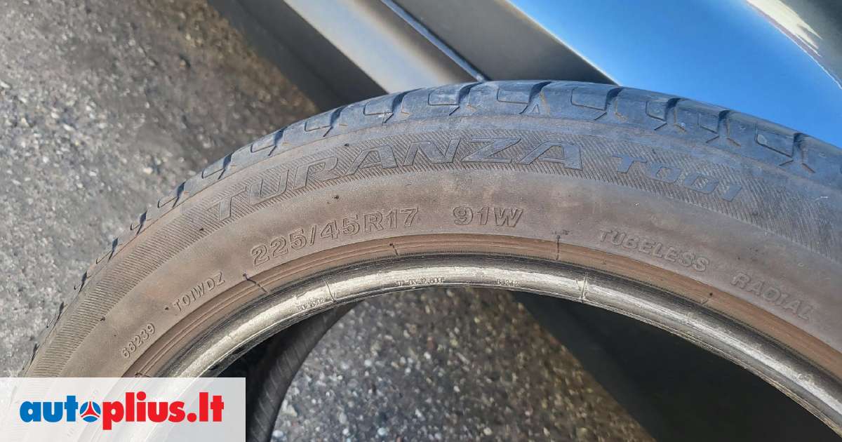Bridgestone Turanza, summer 225/40 R17 | A28009009