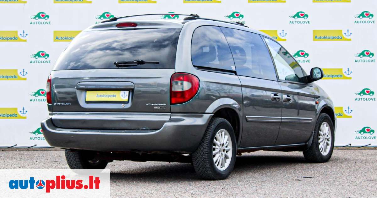 Chrysler Voyager Automobiliai | Autoplius.lt
