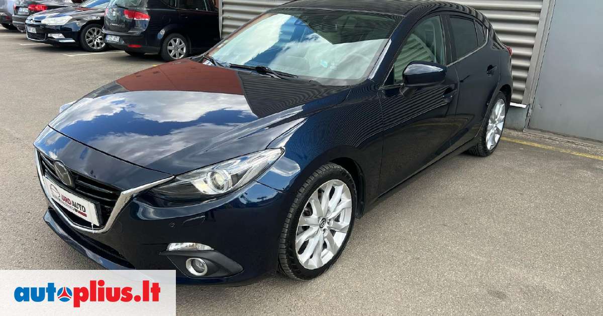 Mazda 3, 1.5 l., Хэтчбек 2017-03 m., | A28172888